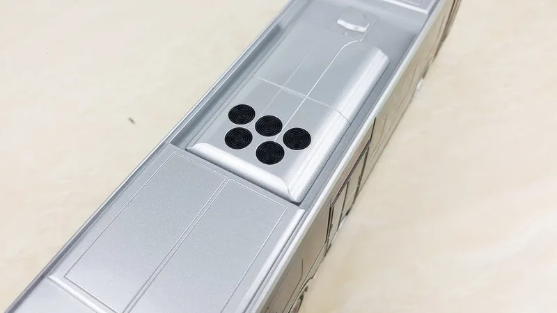 Коллекционная литая игрушка модель подарок 1:42 масштаб Yutong U12 чистый электрический автобус городской транзитный автобус освещение модель автомобиля украшение