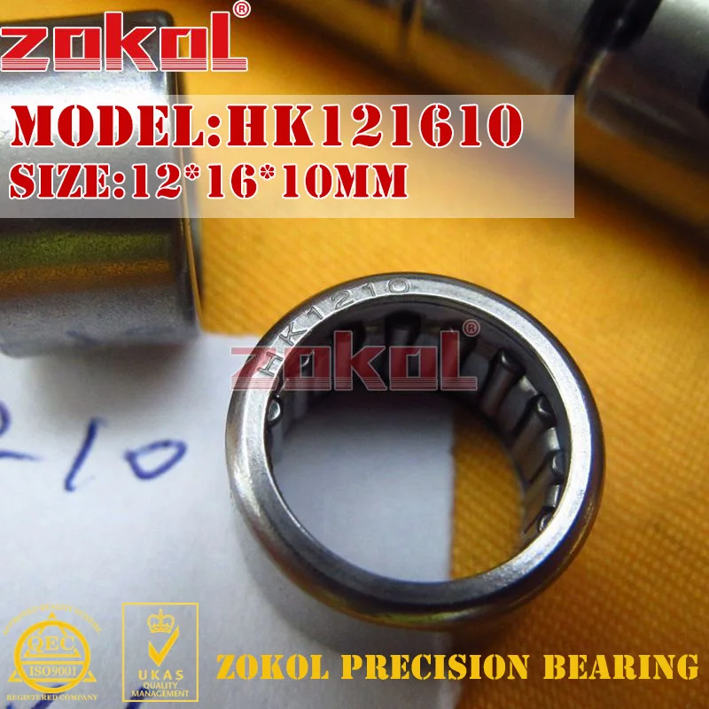 Zokol подшипник HK121610 HK1210 игольчатый 12*16*10 мм|bearing bearing|bearing roller bearingbearing needle |