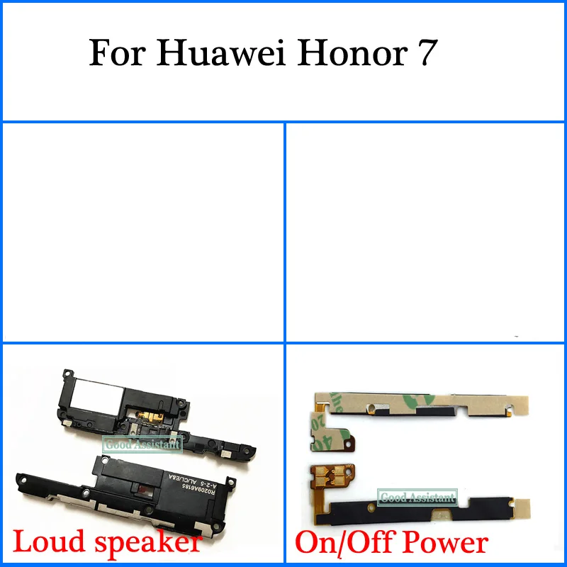 Для Huawei Honor 7 PLk TL01H PLK L01 UL00 AL10 громкий динамик включения/выключения и гибкий