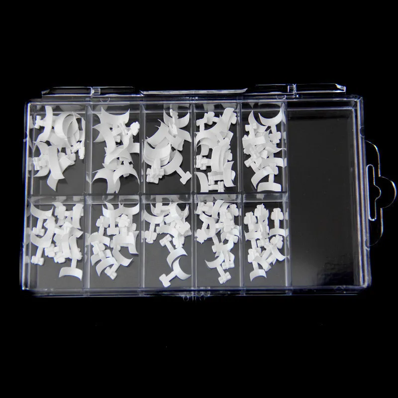 1 Набор искусственных накладных насадок для ногтей натуральные сделай сам ложный