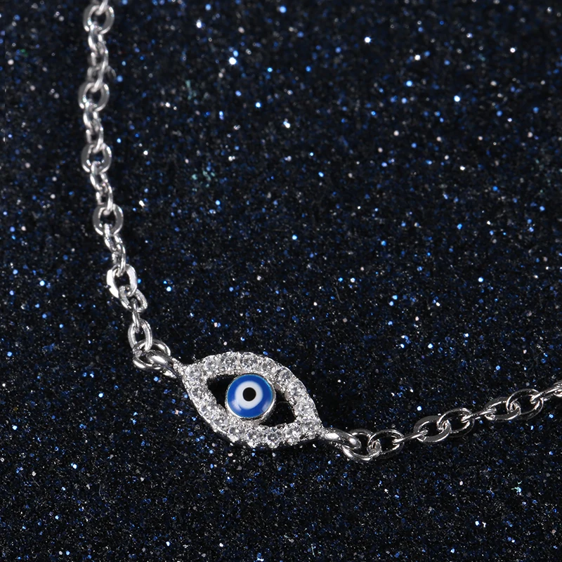 Женский браслет из серебра 925 пробы с фианитом|bracelets for|crystal charm braceletcharm bracelet |