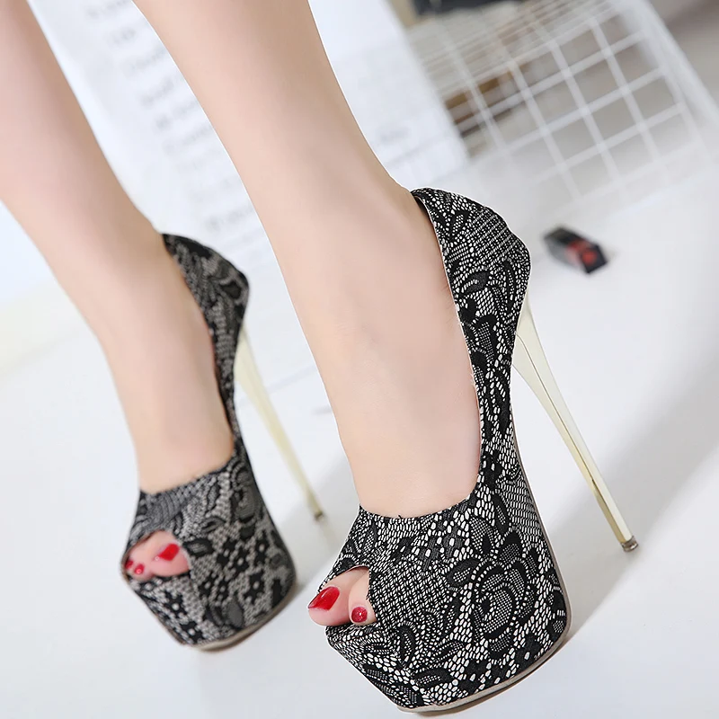 Сексуальная высокая платформа сандалии 2017 горячие продажи peep toe гладиатор womrn