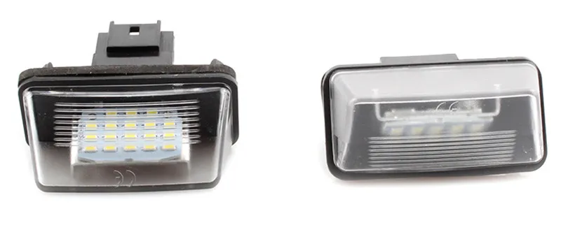 Dreauto 2 шт. светодиодный светильник номерного знака для Citroen Picasso C3 C4 C5 C6 Berlingo SAXO/XSARA