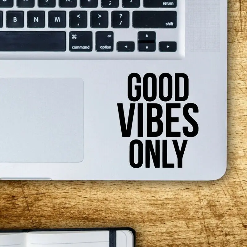 Good Vibes Только Цитата Виниловая декоративная Автомобильная наклейка, Good Vibes Только виниловая наклейка