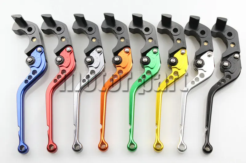 CNC регулируемые мотоциклетные Длинные рычаги тормозной муфты для 2007-2013 Honda CB600F 599