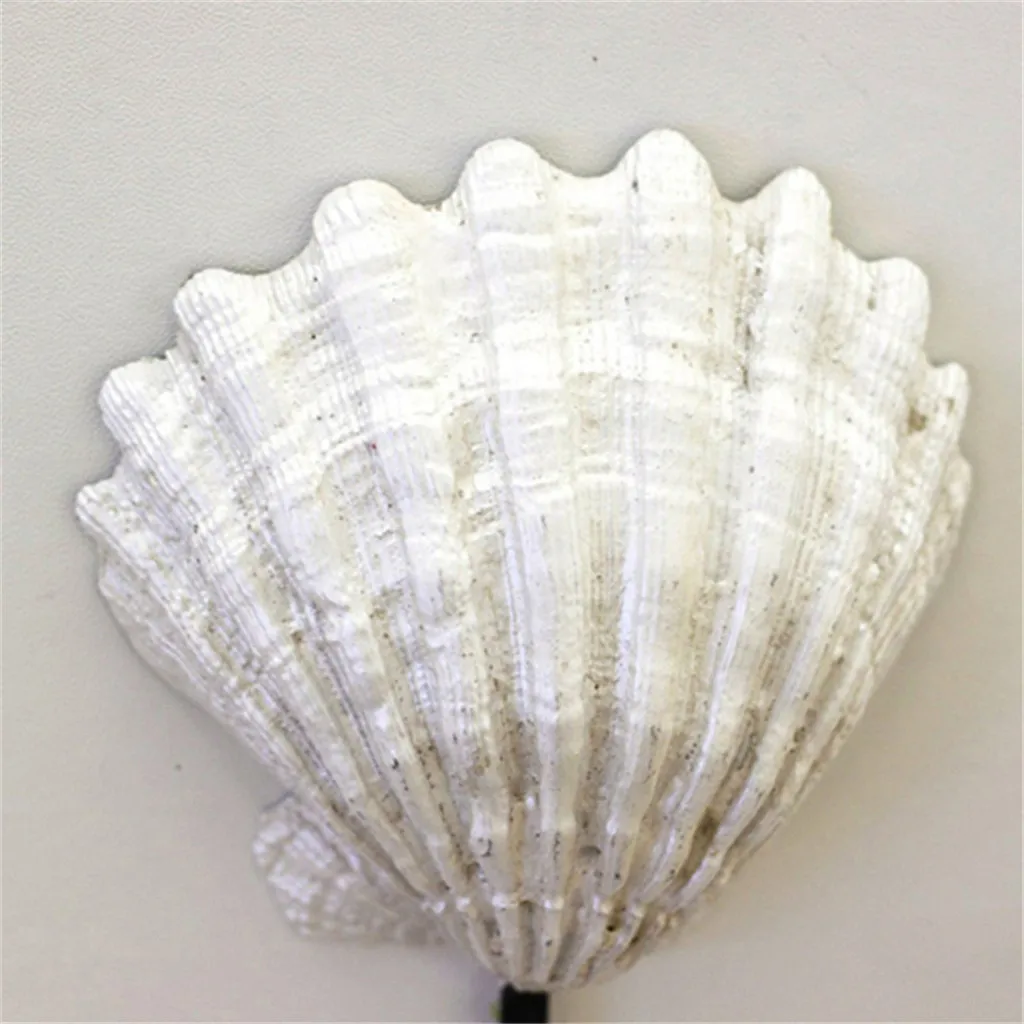 Elegant Resin Shell Starfish Conch Modeling Hooks Mediterranean Style Decor Scallop Coat Key Cap Sundries Hook | Дом и сад