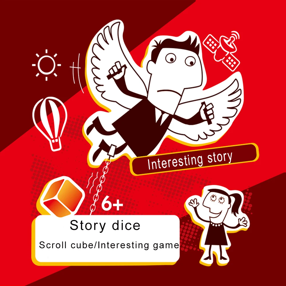 Настольная игра История кости для семейвечерние детей и родителей интересная