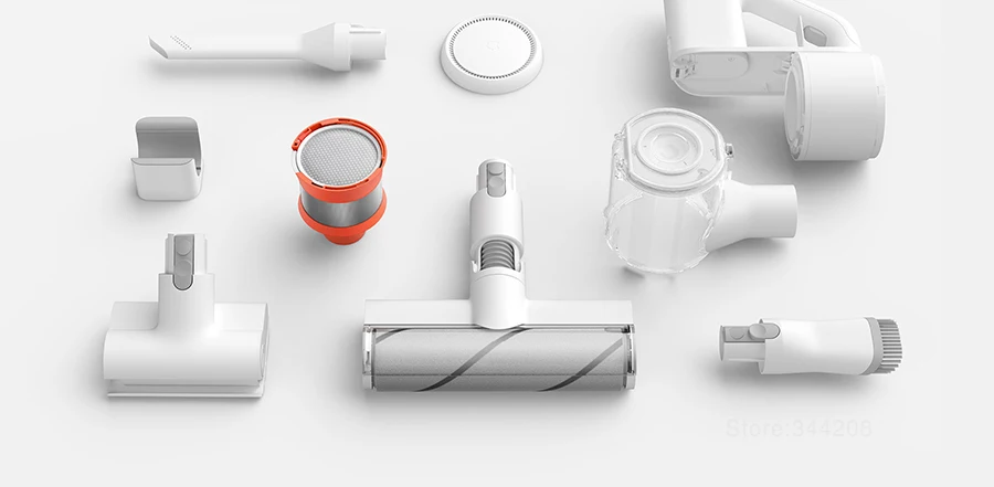 XIAOMI MIJIA ручной пылесос для дома автомобиля бытовой беспроводной подметания 23000Pa Циклон всасывания многофункциональная расческа