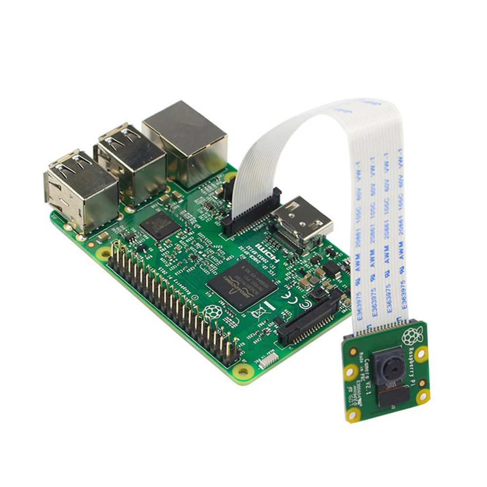 Официальный модуль камеры RaspberryPi V2 с микросхемами чувствительными к светильник