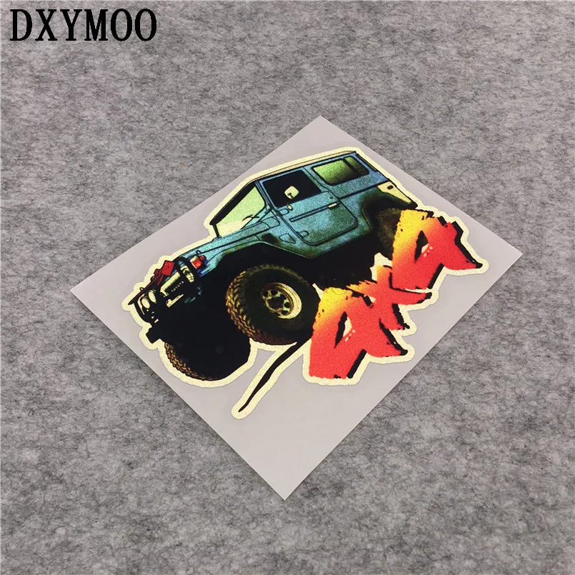 Мотокросс Внедорожник 4x4 автомобиль цельный кузов окно хвост стикер мотоцикл