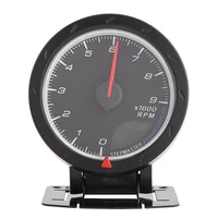 universal 12v 9000 rpm shift tachometer gauge with led backlight for auto racing car tachometers