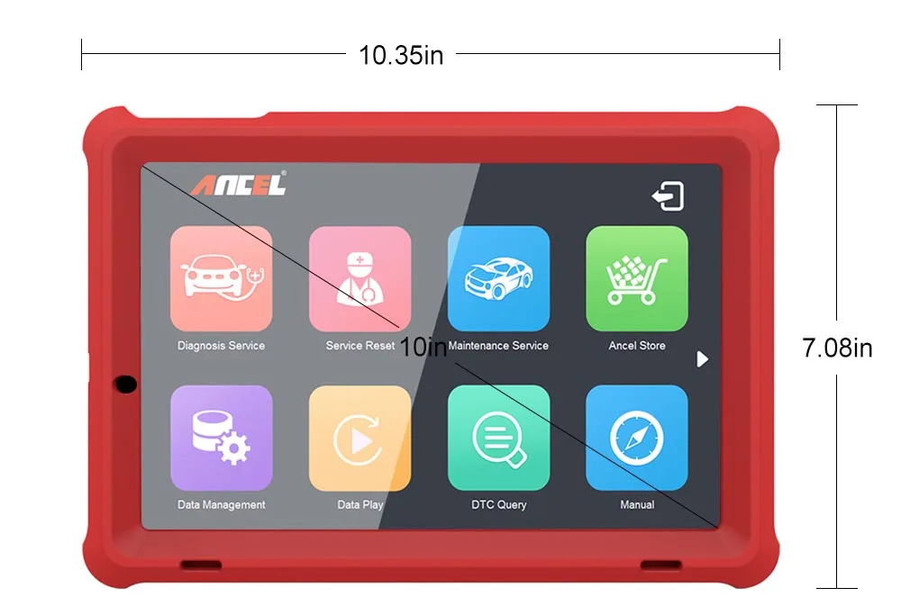 Ancel X5 OBD2 wifi автоматический сканер полная система автомобиля диагностический инструмент Подушка безопасности ABS EPB сброс масла диагностический сканер для автомобиля OBD 2 сканер