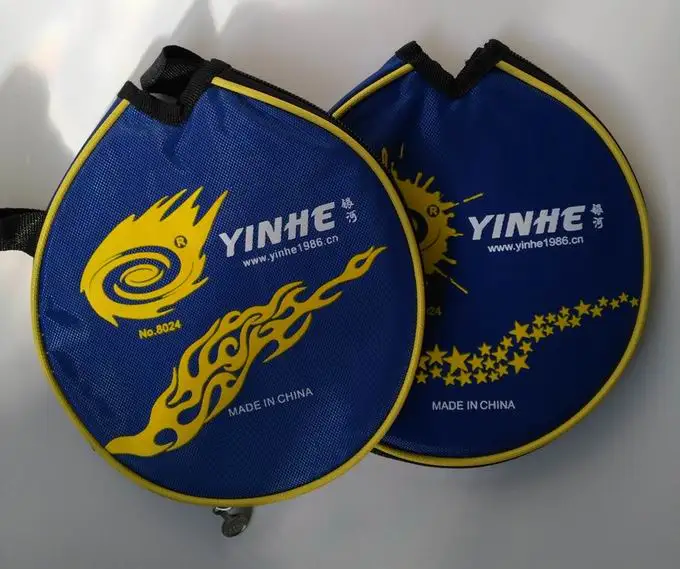 Чехол yinhe для настольного тенниса, ракетки для настольного тенниса, ракетки для пинг-понга, ракетки, спортивный Классический чехол - Цвет: two blue