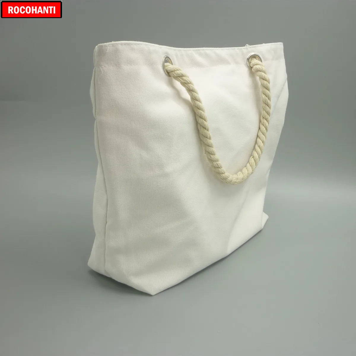 10х пустые подарочные пакеты тоуты из натурального хлопка и холста с ручкой