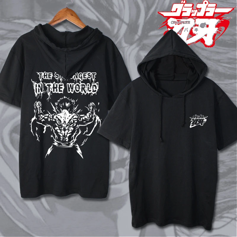 

Grappler Hooded T-shirt Casual Summer Women Men's Clothing Short Sleeve Cosplay Cotton T Shirts Tees