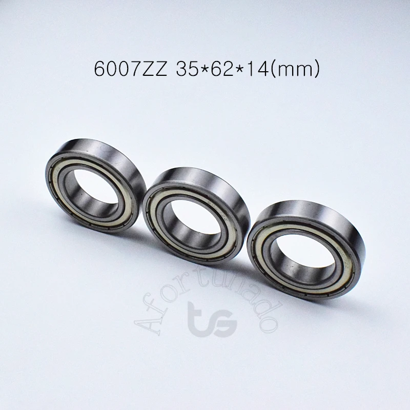 6007ZZ 35*62*14 (мм) 1 шт. подшипник металлический уплотнительный тип подшипника 6007 с