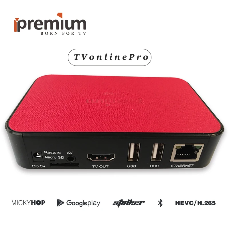 100 шт./лот Ipremium Tvonline Pro Android 4 К ТВ приставка Iptv приставка|ТВ-приставки и