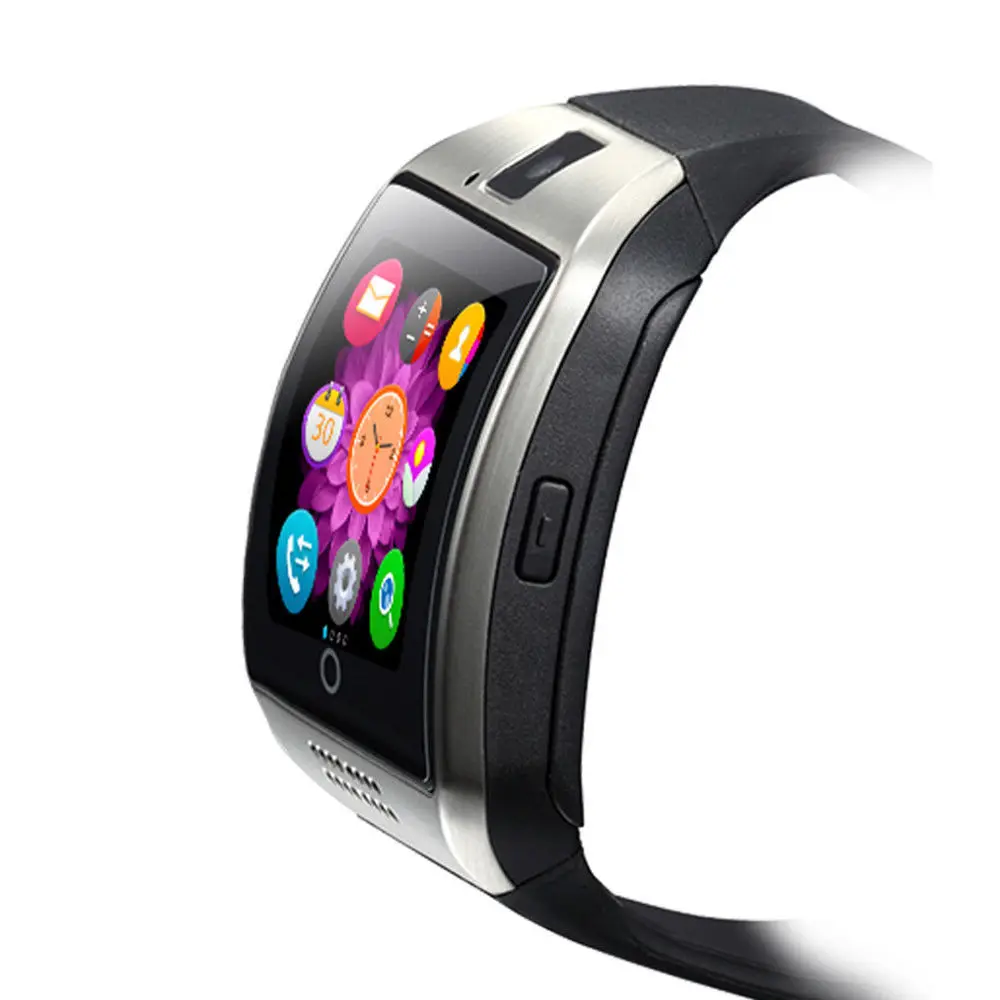 Bluetooth Q18 Смарт-часы вызов Relogio для мобильного телефона 2G GSM SIM TF карты Камера Smartwatch