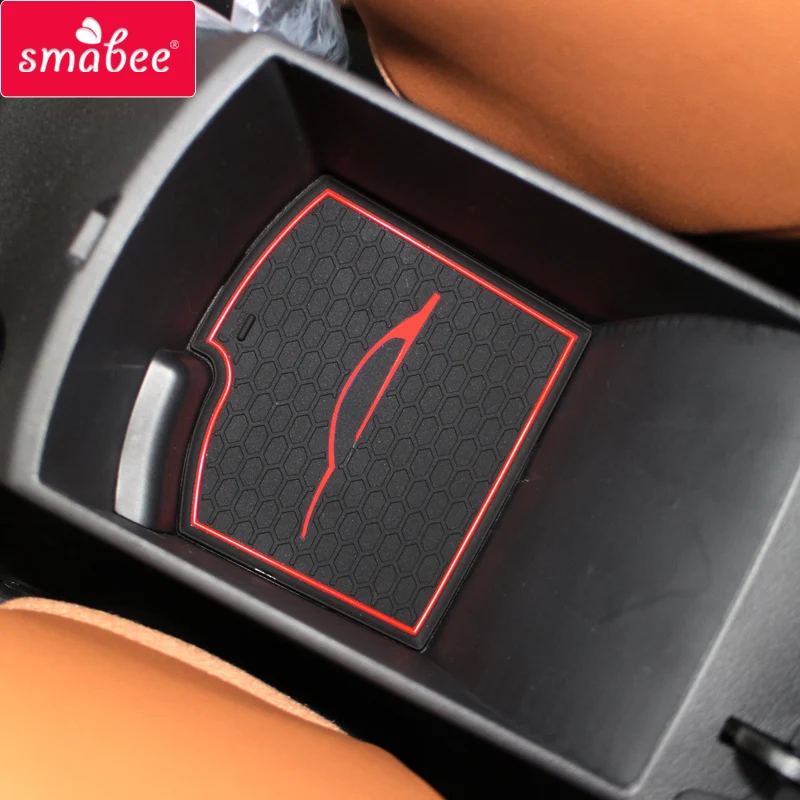 Противоскользящий коврик smabee со слотом для ворот чашки Kia Rio 4 X Line RIO 2017 2018 2019 2020