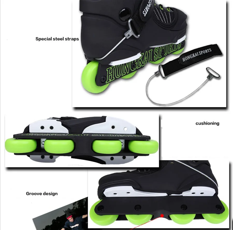 Japy Skate FSK агрессивные роликовые коньки уличный фокус роликовые коньки обувь для катания на коньках для катания на экстремальных коньках хорошая Мужская Спортивная обувь