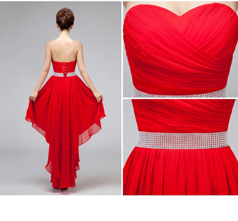 ДРАПИРОВАННОЕ женское шифоновое платье без рукавов для подружки невесты желтое