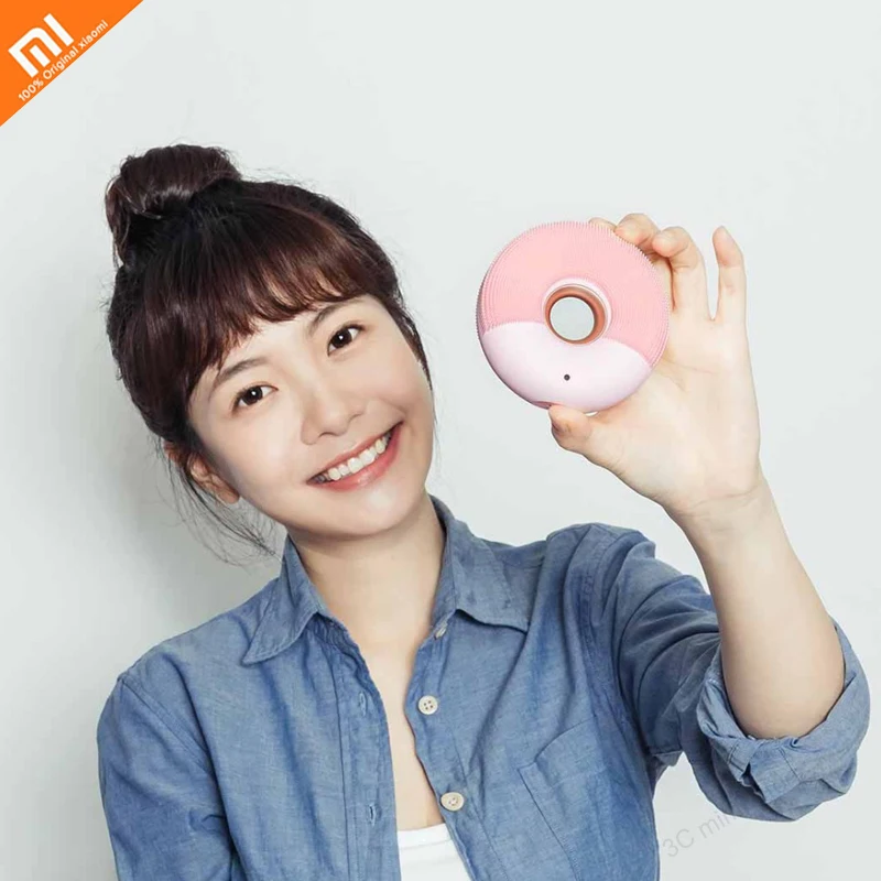 Новый Xiaomi Mijia умный дом маленькое очищающее средство для лица очищающий массажер