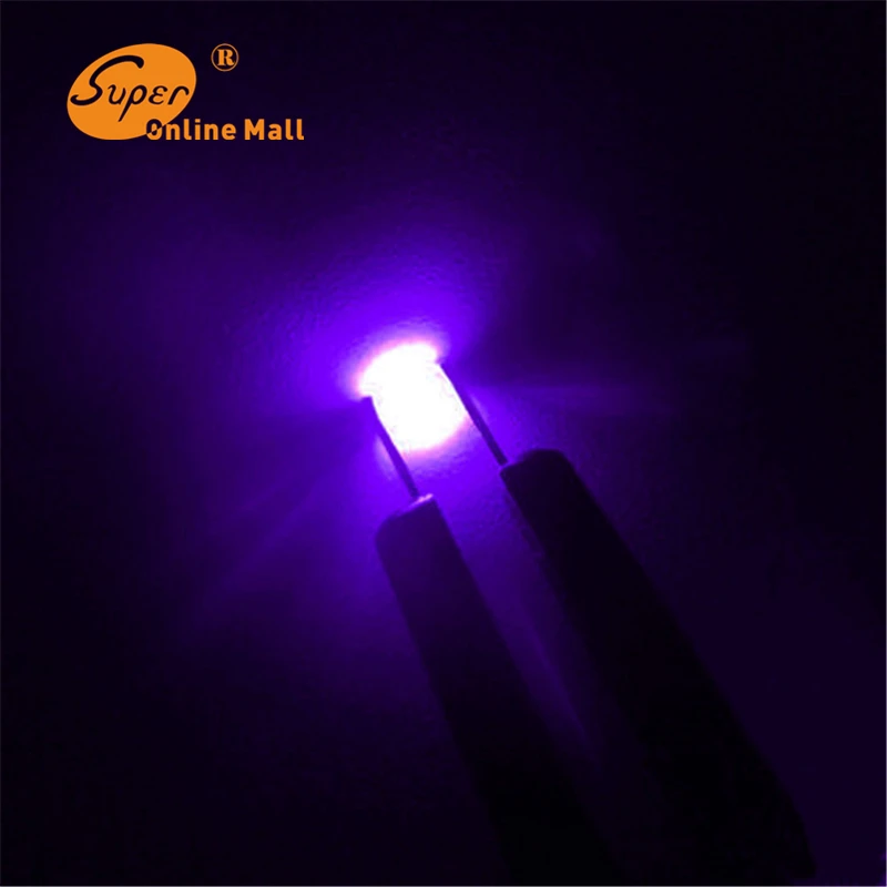 5000 шт./лот УФ/фиолетовый 0603 SMD/SMT чип LED ультра яркий светоизлучающий диод подходит