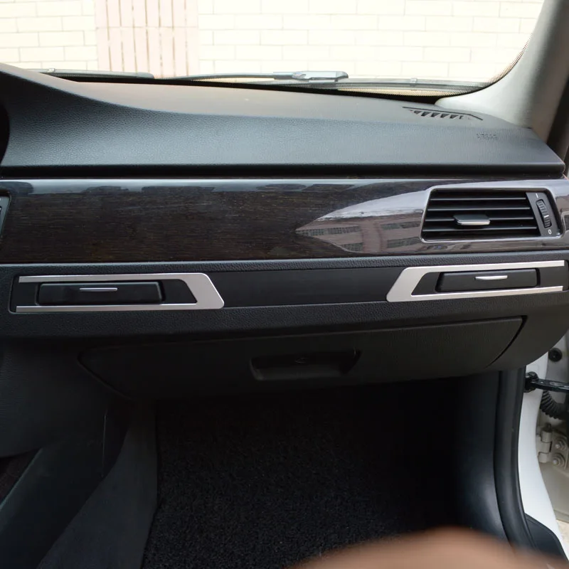 Декоративная наклейка для BMW 3 серии E90 рамка держателя стакана воды-12 2 шт.