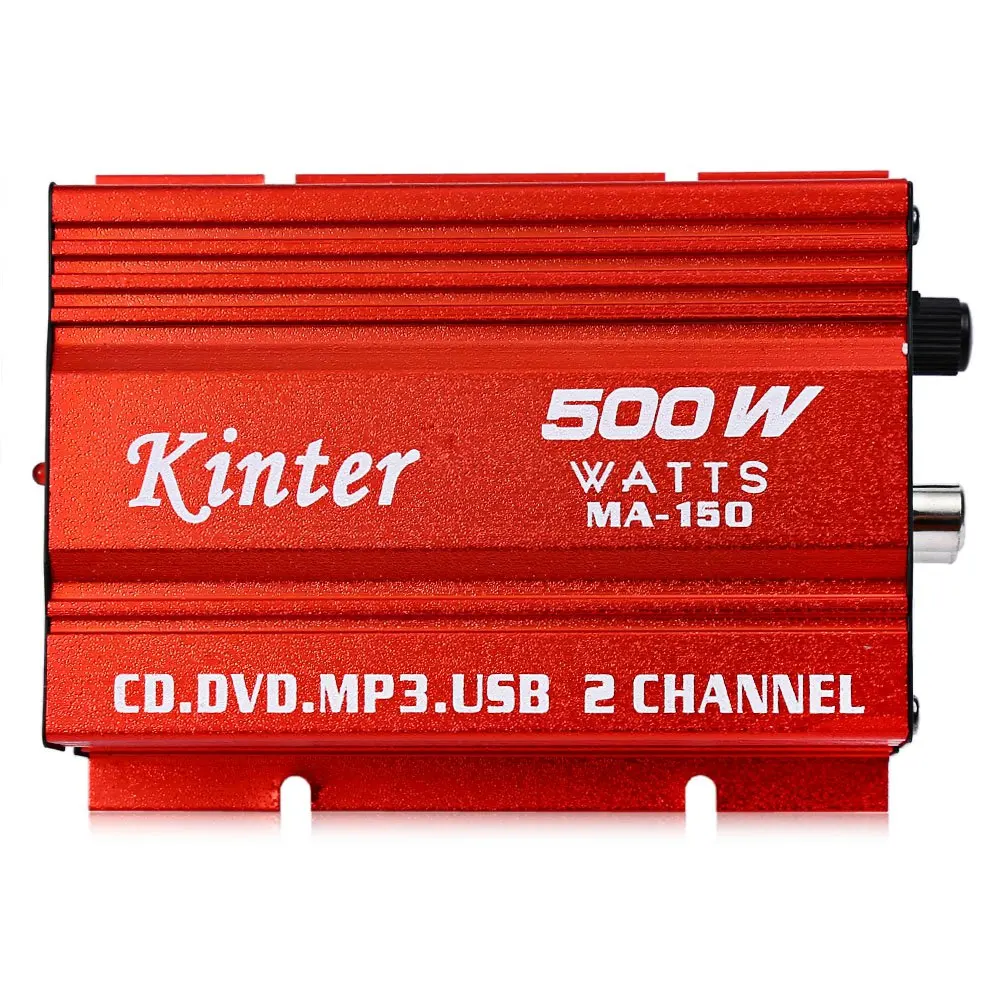 Kinter ма 150 аудио усилитель мини 20 Вт стерео DVD MP3 Динамик авто мотоциклов Мощность Amp