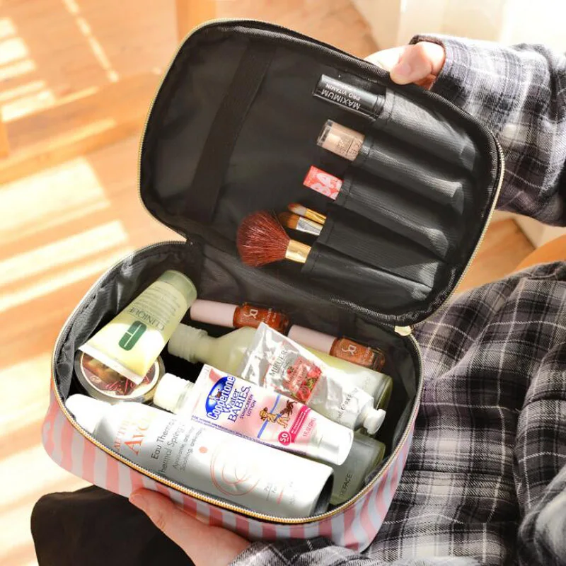 Новая портативная косметичка из ПВХ набор четырех предметов