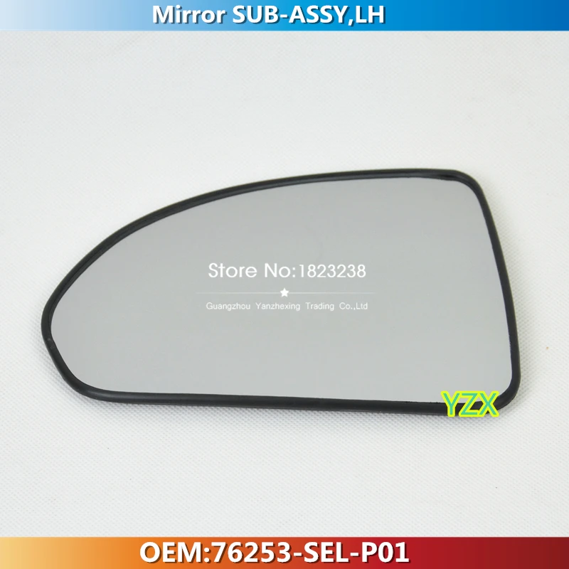 Боковые зеркальные стеклянные линзы заднего вида для honda FIT 2005 2008 CITY 2007 подходит
