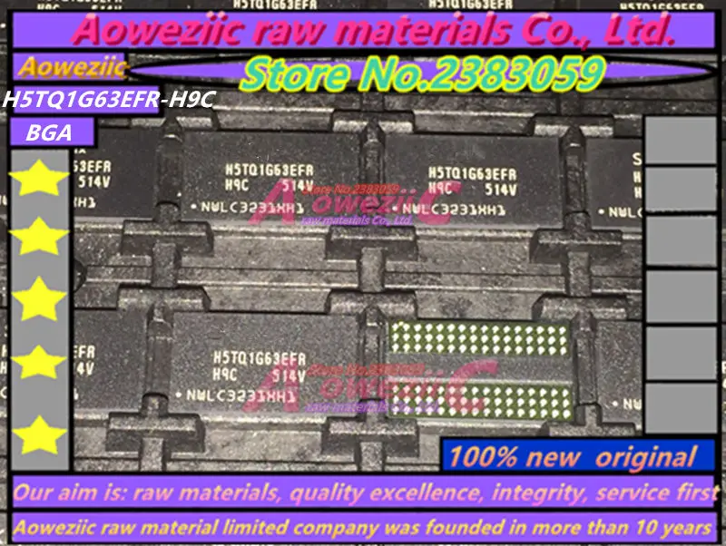 

Aoweziic 100% brand new original authentic H5TQ1G63EFR-H9C BGA H5TQ1G63EFR H9C