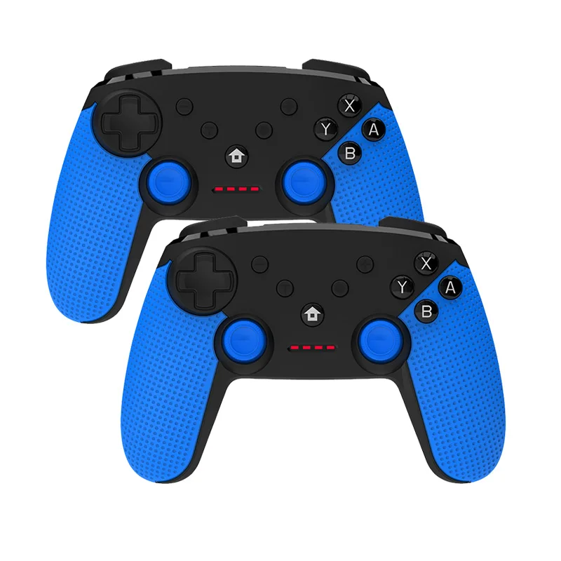 Blue-2 Беспроводной геймпад с Bluetooth для Nintendo Switch, игровой джойстик Pro Joypad для консоли переключения - Цвет: Blue-2