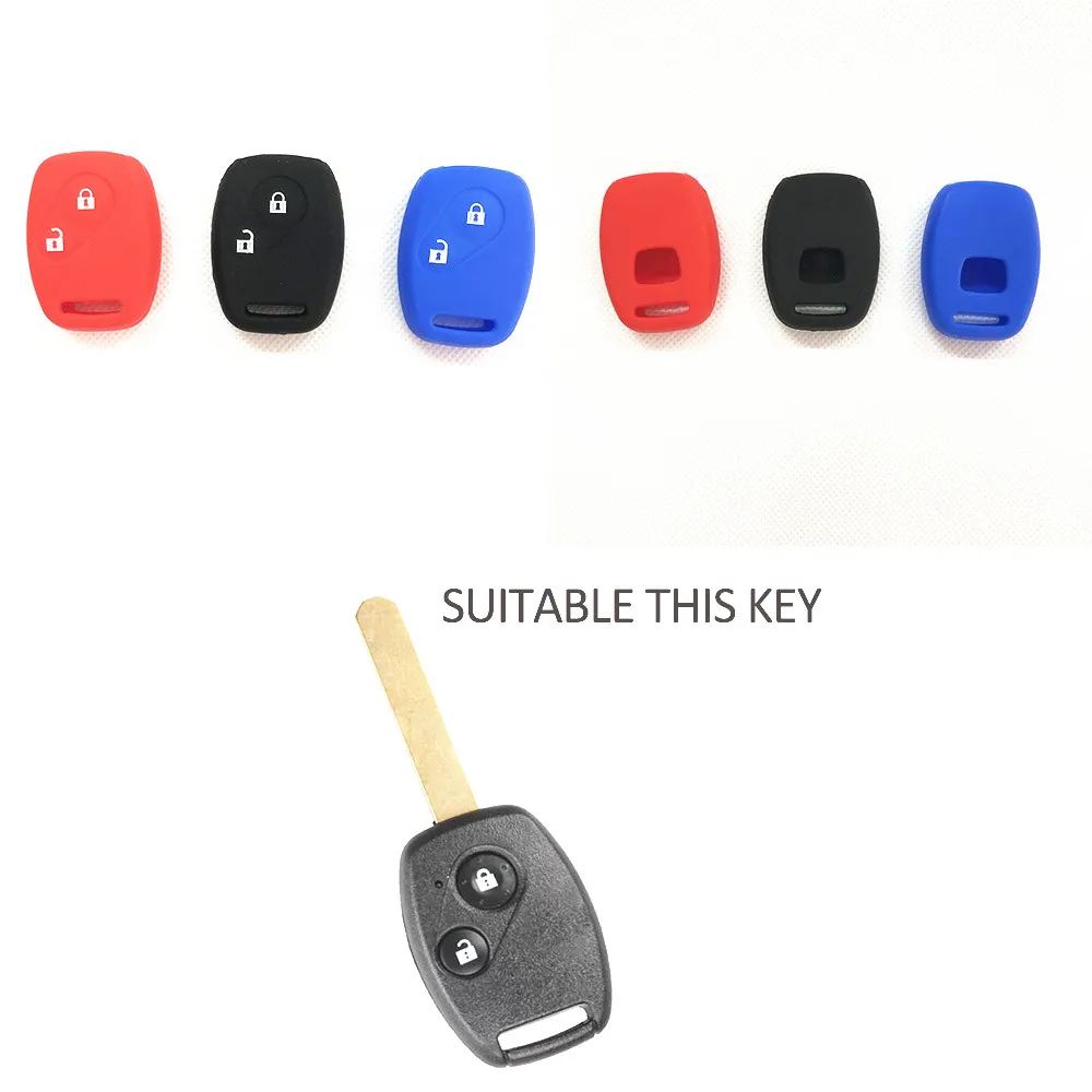 Силиконовый дистанционный Автомобильный ключ чехол для HONDA пилотное соглашение
