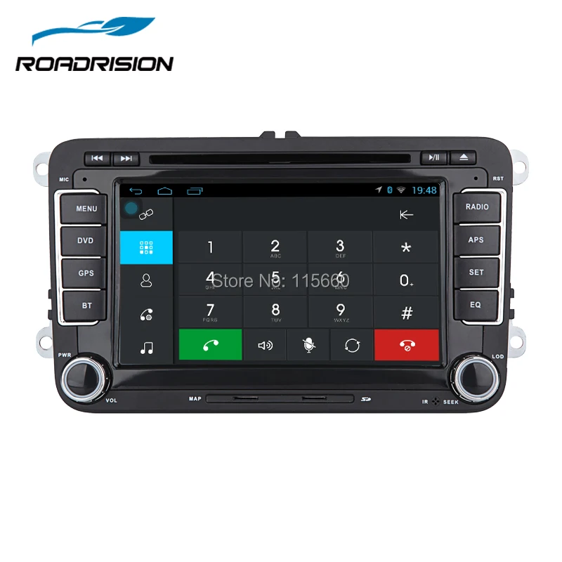 RoadRision Android 6,0 Автомобильный DVD gps Навигатор Радио для Volkswagen VW golf 5 6 Touran Passat Jetta Polo Tiguan встроенный Canbus