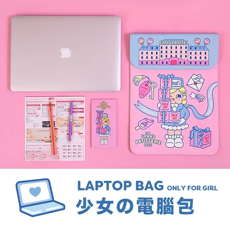 Сумка для ноутбука с рисунком Bentoy Milkjoy сумка 15 13 12 дюймов Mac iped чехол держатель