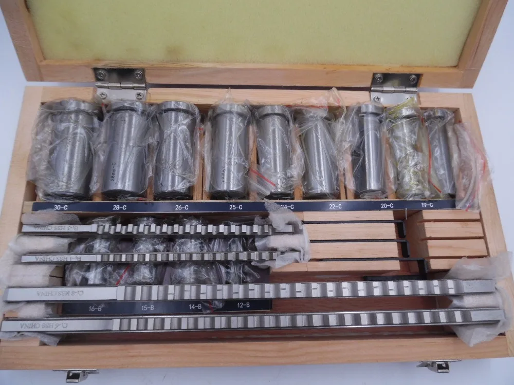 22 шт. Комплект прокладок для втулки ключей метрическая система 12 30 HSS инструмент