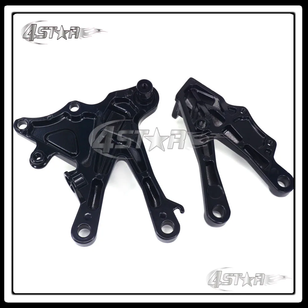 Передние Подножки для мотоцикла подножки педали и кронштейны штатива Kawasaki ZX10R 2006