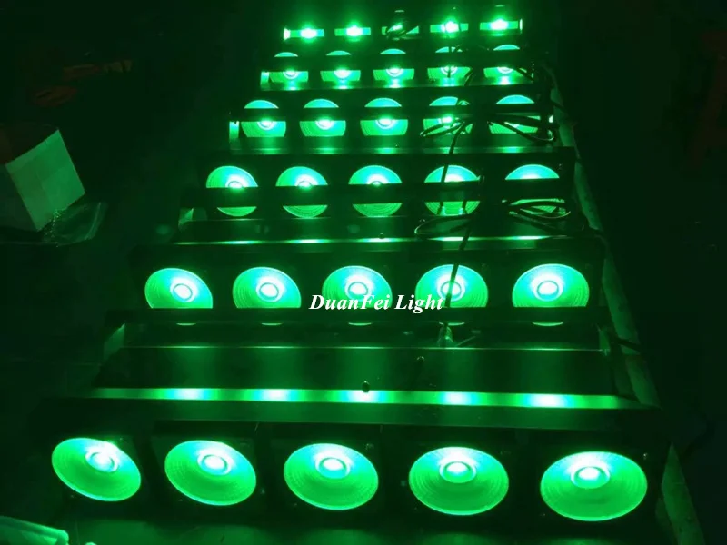 СВЕТОДИОДНЫЙ Осветитель RGB 5x30 Вт осветительный прибор dmx сменный цвет COB