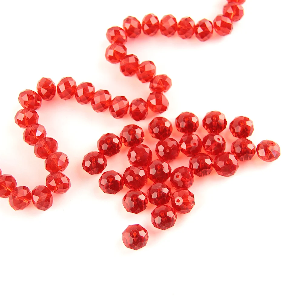 Мм Оптовая Продажа мм 4 6 8 Rondelle граненый кристалл стекло бусины браслет цепочки и