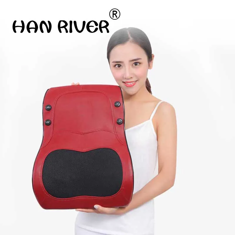 

Waist Massager Massage Cushion Waist Back Body Multi-Function Kneading Vibration Massage Cushion Pillow Car Dual-Use