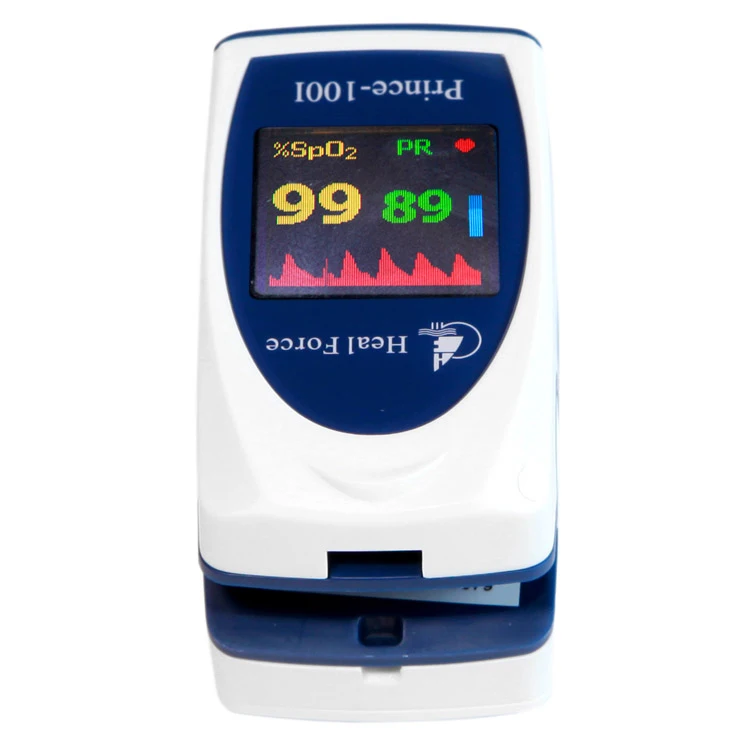 Пульсоксиметр Heal Force 100i с пальцевым наконечником для детей и взрослых пульсометр
