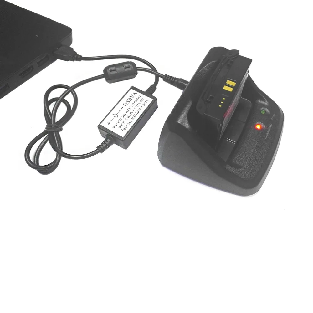 Зарядный usb кабель JXEJXO для YAESU настольное зарядное устройство с двухсторонней