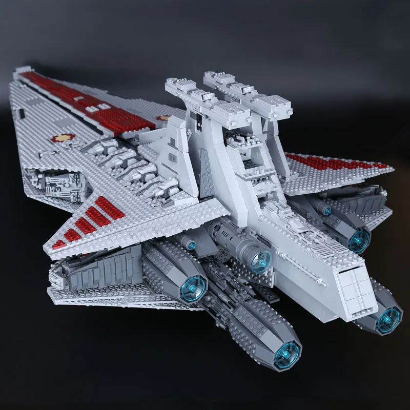 6125 шт. классический UCS ST04 Республика Cruiser 05077 Звездный Разрушитель забавные