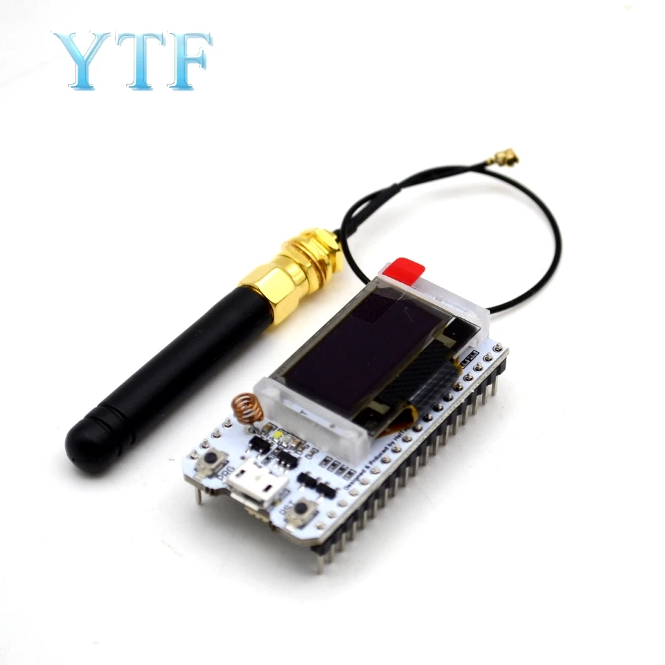 868 МГц/915 МГц LoRa ESP32 Oled Wifi SX1276 модуль IOT с антенной для Arduino электронный diy комплект pcb новая версия