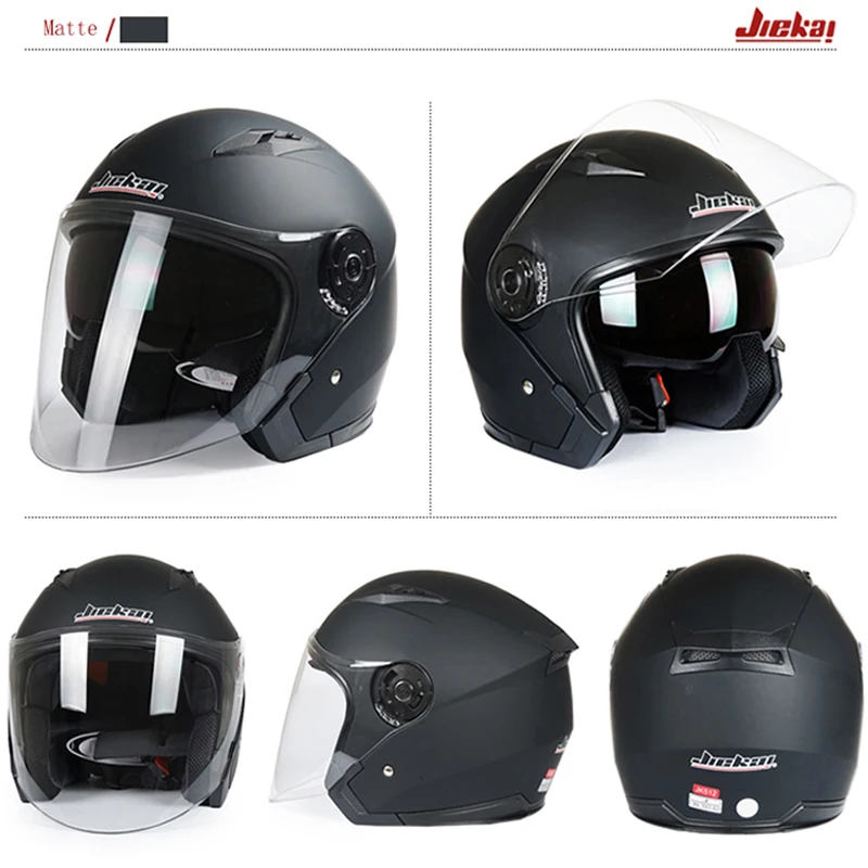 JIEKAI шлем moto rcycle moto rbike с двумя линзами открытый шлем moto capacete para moto cicleta casco
