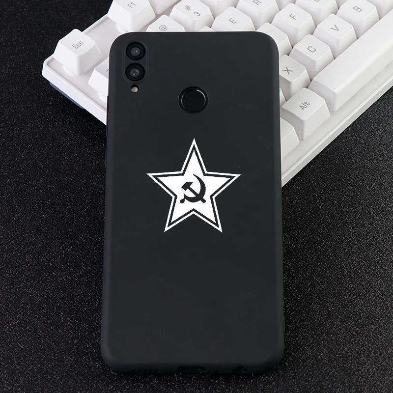 Россия новые чехлы для телефонов huawei Honor Note Mate10 Pro 20X Nova3 3i чехол Звезда Мягкие