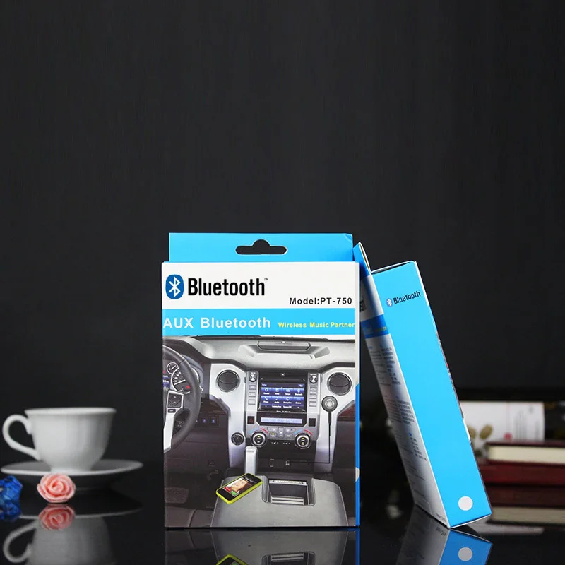 Bluetooth автомобильный комплект Джек беспроводной fm передатчик радио адаптер