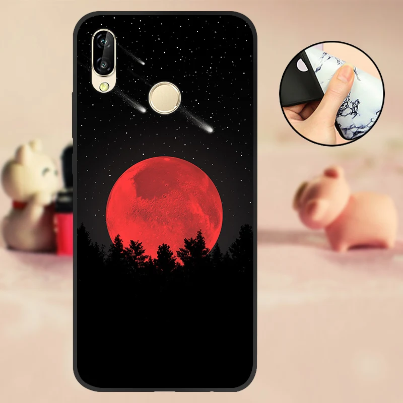 6.3&quot For Huawei P Smart Plus 2018 Case NOVA 3 Cover Black 3i Bumper Silicone Soft NOVA3 Back | Мобильные телефоны и