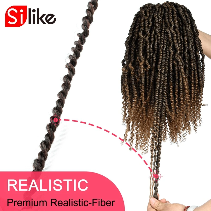 6 упаковок синтетические волосы для наращивания 12 дюймов